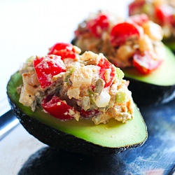 Stuffed Avocados with Chipotle Mayo