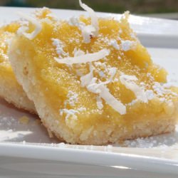 Coconut Lemon Pie Squares