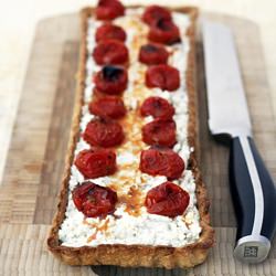 Ricotta and Eggplant Tart