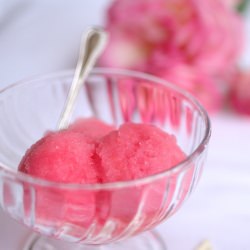 Rose Petal Sorbet