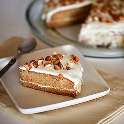 Eggless Almond Cake