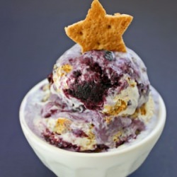 Blueberry Cream Pie