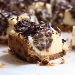 Cookie Dough Cheesecake Bars