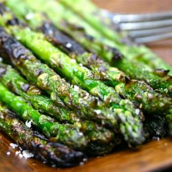 Grilled Asparagus with Fleur de Sel