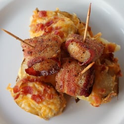 Bacon-wrapped Scallops