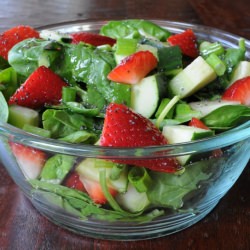 Strawberry Spinach Salad with Poppy