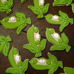 Pea in a Pod Cookies