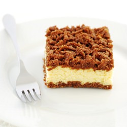 Black and White Coconut Cheesecake