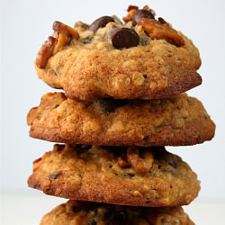 Banana Chocolate Chip Cookies