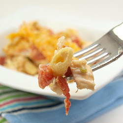 Queso Chicken Pasta