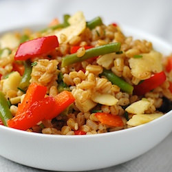 Mediterranean Farro Salad