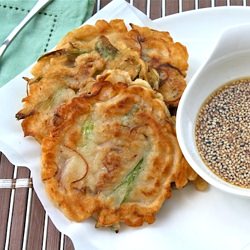 Korean Green Onion Pancakes