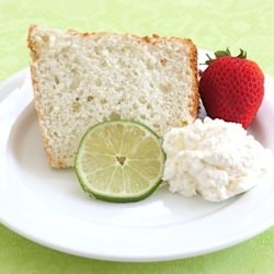 Lime Angel Food Cake