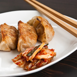 Pork and Kimchi Dumpling