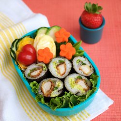 Fried Chicken Sushi