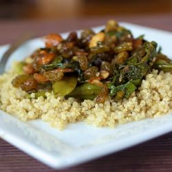 Quinoa and Swiss Chard