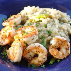 Shrimp and Risotto