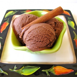 Aztec “Hot” Chocolate Ice Cream