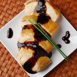 Chicken w/ Balsamic Barbecue Sauce