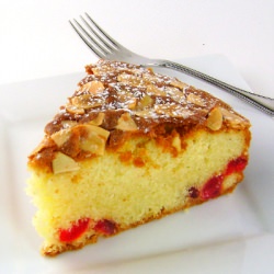Almond and Cherry Torte