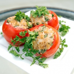Cheese Stuffed Tomatoes