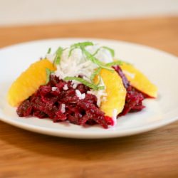 Beet and Coconut Salad