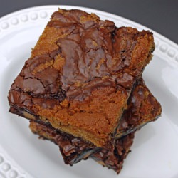 Peanut Butter Cooie Brownies