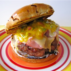 Cubano-Style Burger
