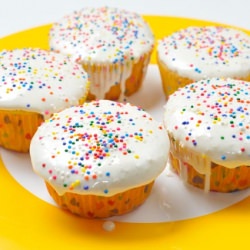 Homemade Funfetti Cupcakes