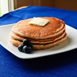 Healthy Blueberry Pancakes