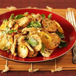 Chicken and Potato Crisp Salad