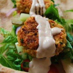 Falafel with Tahini sauce