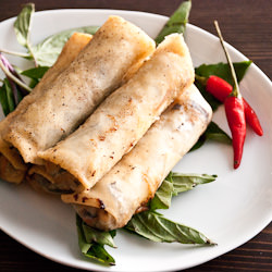 Mushroom Spring Rolls