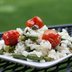 Asparagus Risotto
