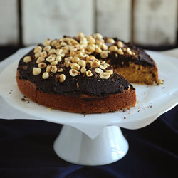 Hazelnut and Chocolate Cake