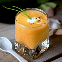 Summer Apricot Soup Amuse Bouche