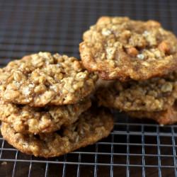 Salted Butterscotch Oatmeal Cookies