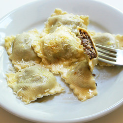 Mushroom Ravioli