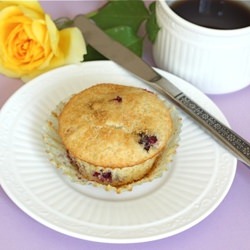 Blackberry Lime Muffins