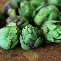 Grilled Baby Artichokes with Lemon