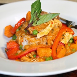 Grilled Duck with Red Curry