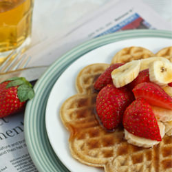 Sour Cream & Spice Waffles