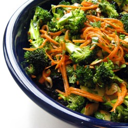 Carrot-Broccoli-Sesame Salad