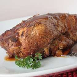 Brown Sugar Glazed Pork Roast
