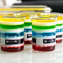 Rainbow Jello