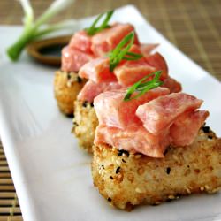 Spicy Tuna with Crispy Rice