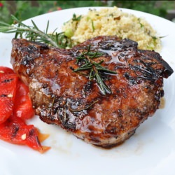 Pork Chops – Sweet and Sour Glaze