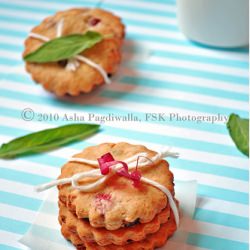 Rhubarb & Sage Shortbread