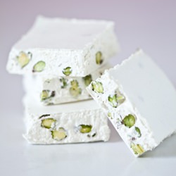 Rose & Pistachio Nougat