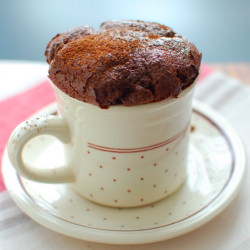 Spicy Chocolate Soufflé